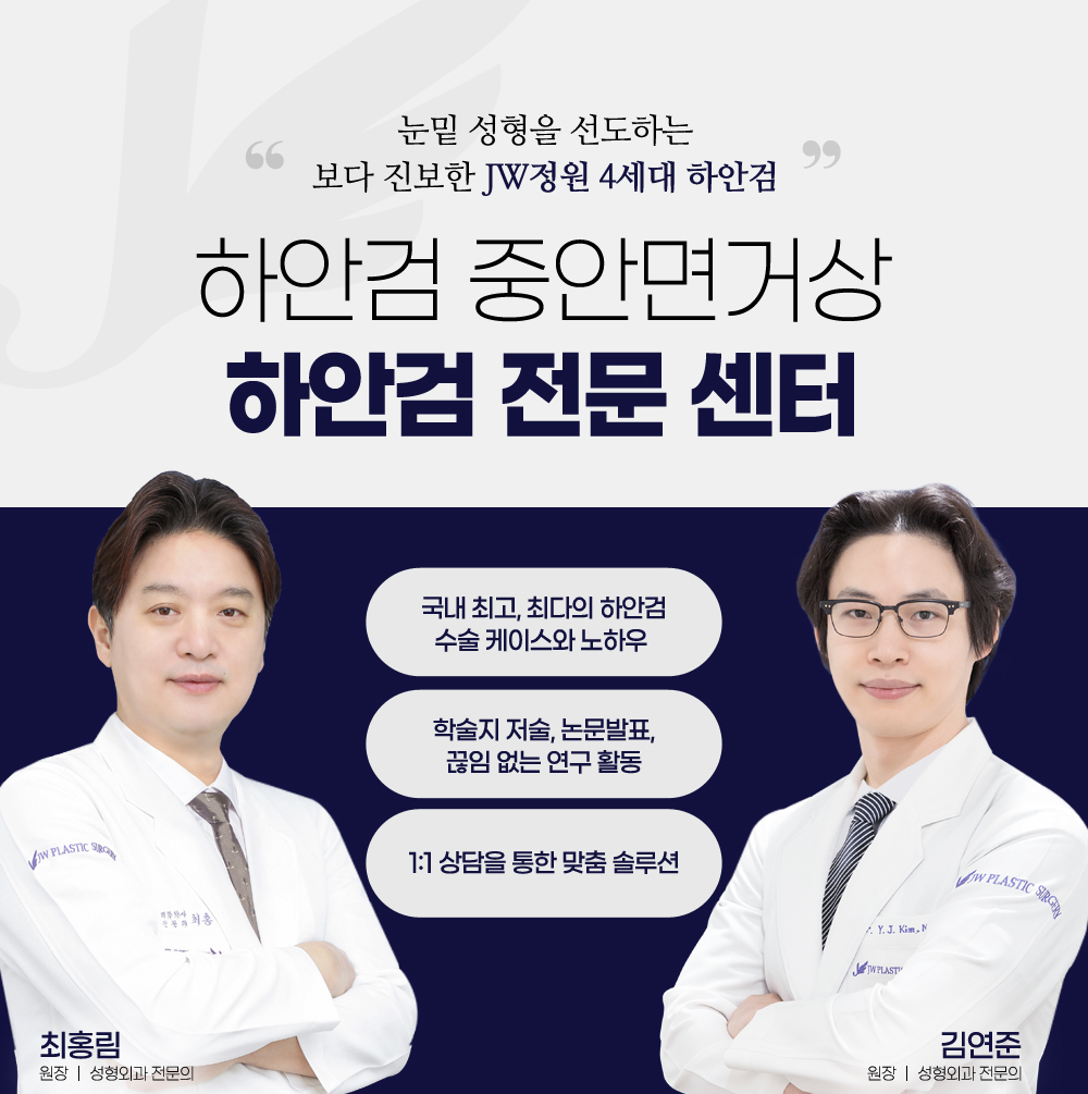 하안검중안면거상
